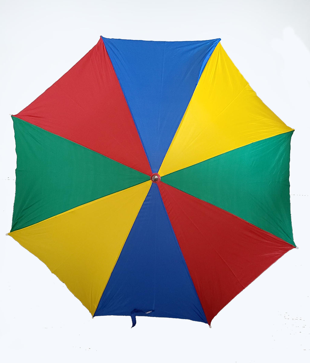MK91012 - 24inch Regular Auto Hologram Rainbow Umbrella 