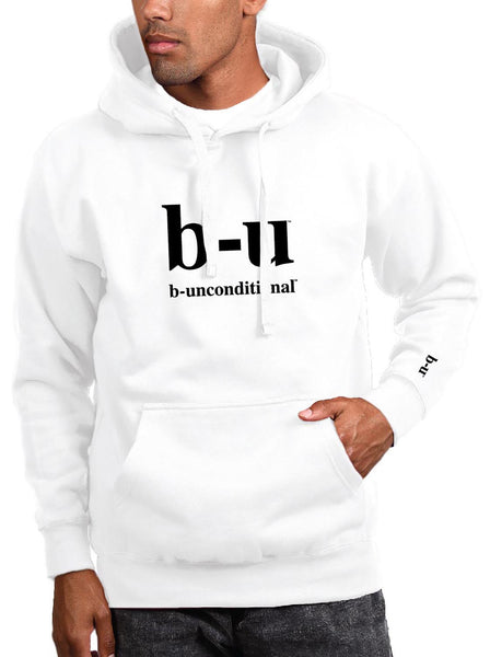 White original logo hoody