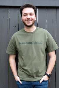 Streetwear military green tee