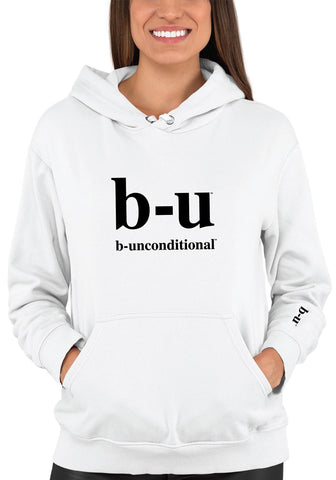 White original logo hoody